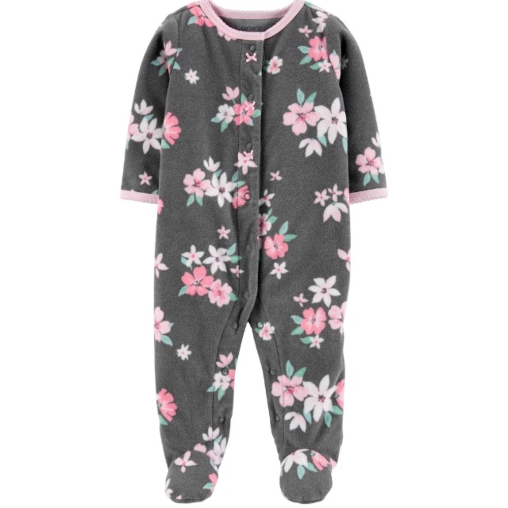 🆕 Carter’s Floral Snap Up Fleece